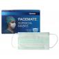 Preview: OP-MUNDSCHUTZ MARKE FACEMATE, MIT EARLOOPS, 50ER PACKUNG - Made in Ireland