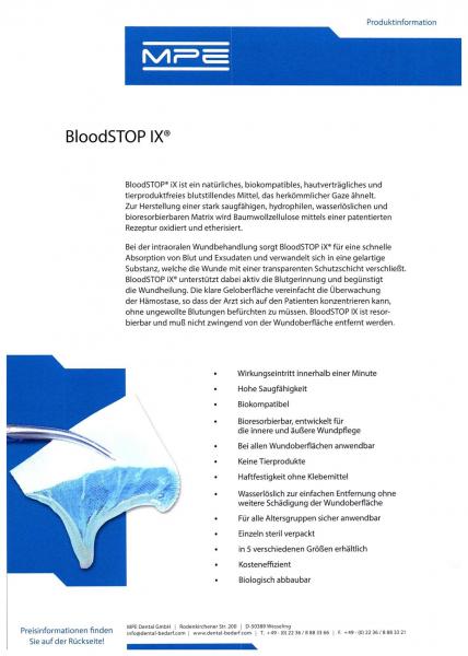 BloodSTOP IX