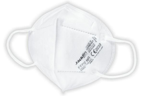 FFP2 made in Germany by Jäcklin GmbH in höchster Sicherheitsqualität - auch für Schutz in Quarantänestationen