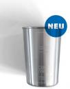 Edelstahl-Mundspülbecher ohne Gravur